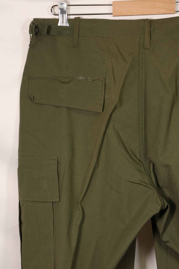 1969 Contract Deadstock 4th Model Ripstop Jungle Fatigue Pants M-L Unused