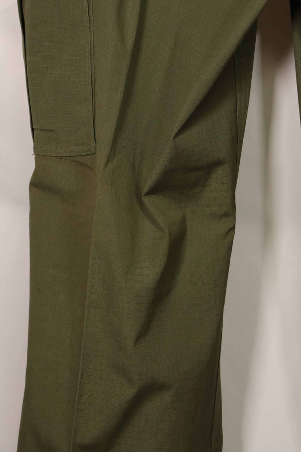 1969 Contract Deadstock 4th Model Ripstop Jungle Fatigue Pants M-L Unused