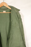 Circa 1965  S-S  2nd Model Jungle Fatigue Jacket  Stained  Faded  Used