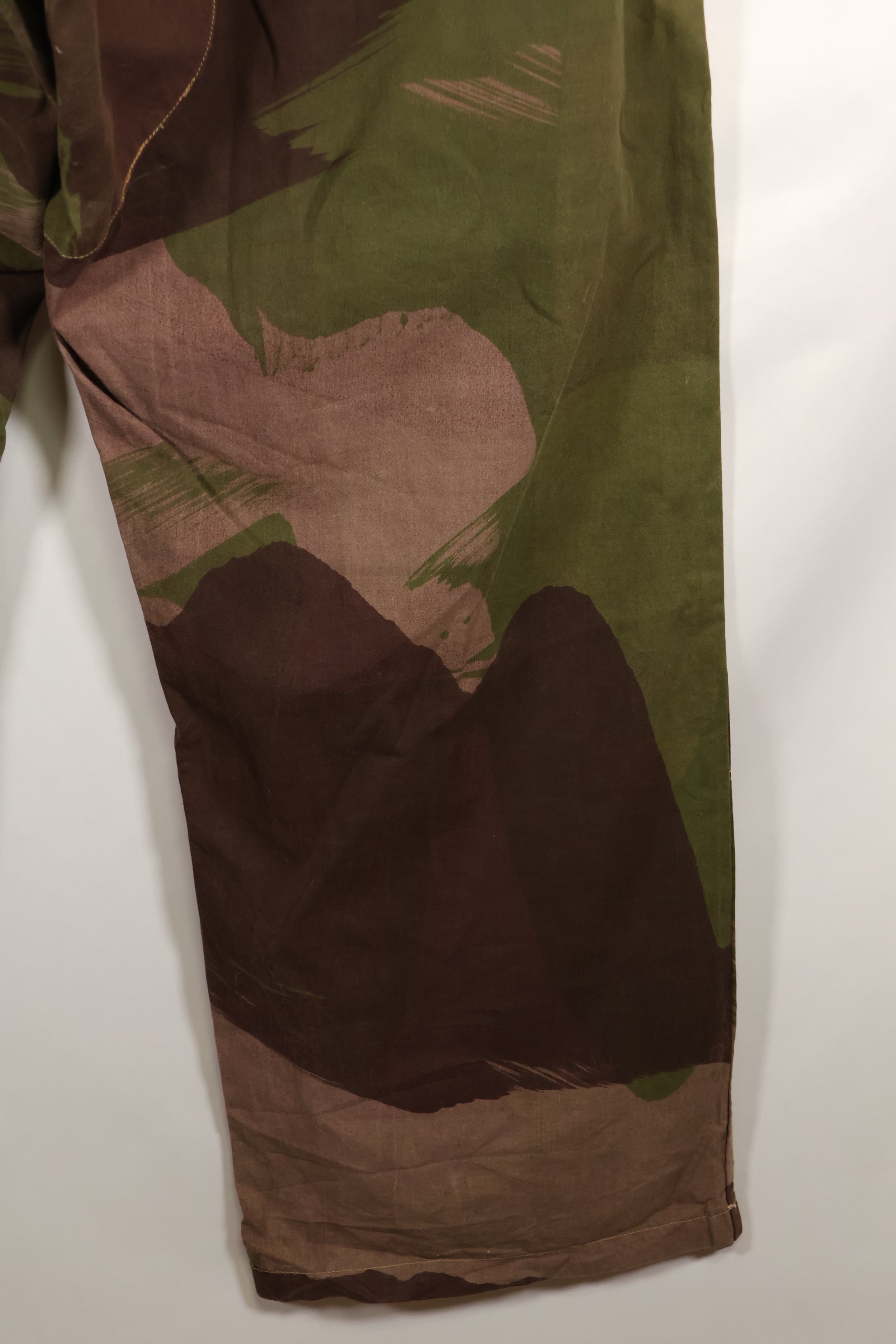 Real British Army SAS Trousers WINDPROOF Camouflage Pants Size No.5 Used