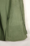 Circa 1965  S-S  2nd Model Jungle Fatigue Jacket  Stained  Faded  Used