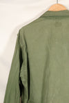 Circa 1965  S-S  2nd Model Jungle Fatigue Jacket  Stained  Faded  Used