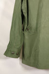 Circa 1965  S-S  2nd Model Jungle Fatigue Jacket  Stained  Faded  Used