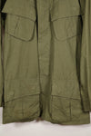 Circa 1965  S-L  2nd Model Jungle Fatigue Jacket  Stains and scuffs  Used