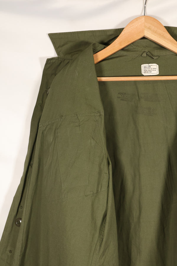 Circa 1965  S-L  2nd Model Jungle Fatigue Jacket  Stains and scuffs  Used