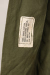 Circa 1965  S-L  2nd Model Jungle Fatigue Jacket  Stains and scuffs  Used