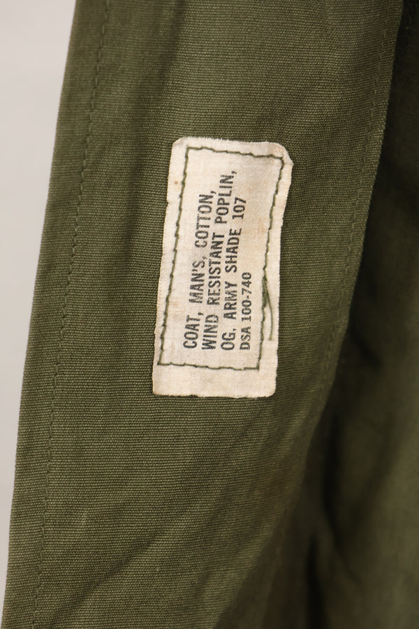 Circa 1965  S-L  2nd Model Jungle Fatigue Jacket  Stains and scuffs  Used