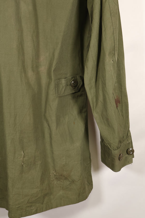 Circa 1965  S-L  2nd Model Jungle Fatigue Jacket  Stains and scuffs  Used