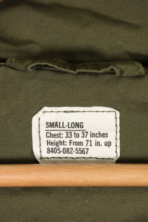 Circa 1967, Deadstock, S-L, 3rd Model Jungle Fatigue Jacket, Good Condition, NOS