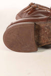 1940's U.S. Army M40 Cavalry shorts boots, 2 buckles, used, B