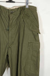 1974 U.S. Army M65 Cotton Field Pants M-R Used