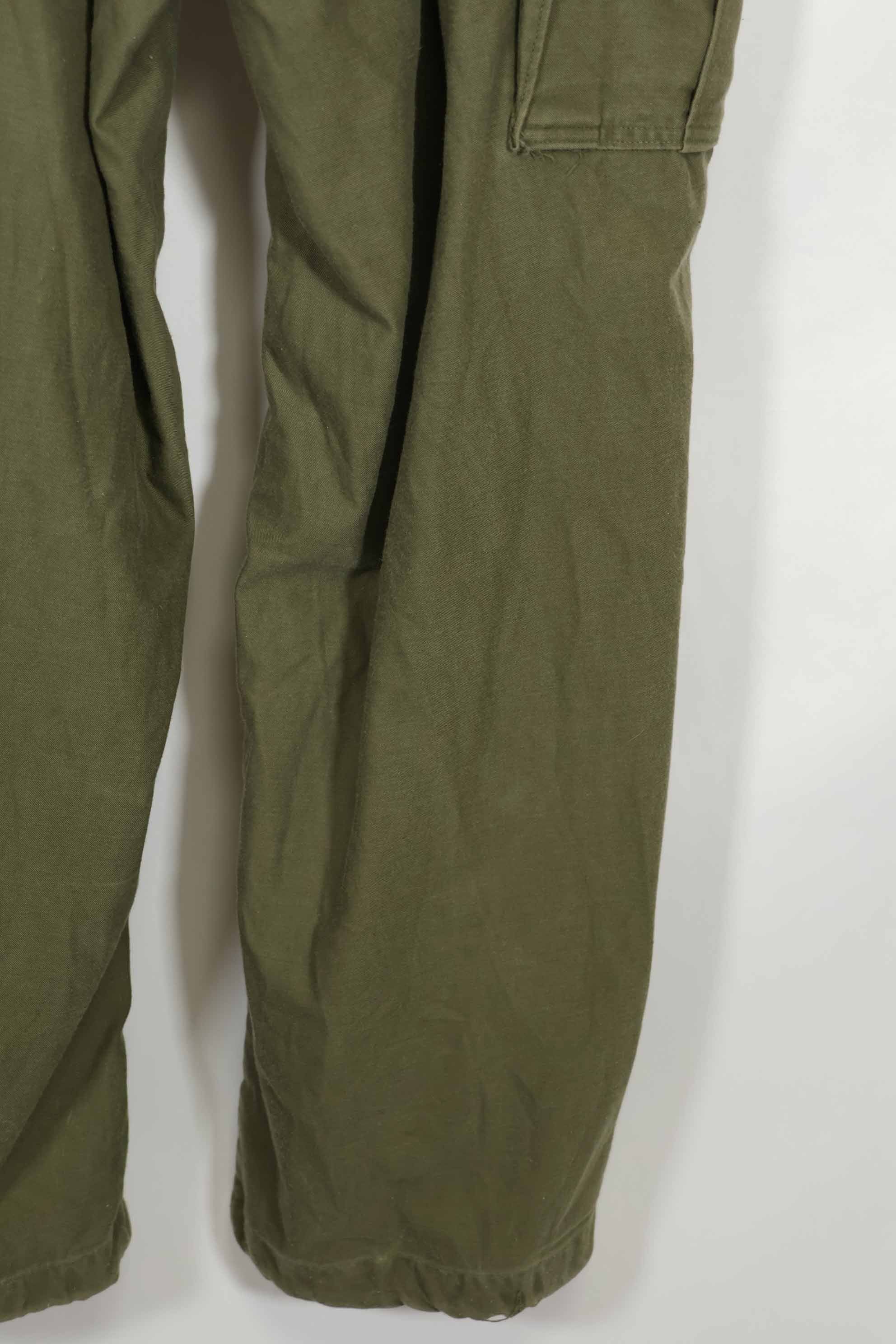 1974 U.S. Army M65 Cotton Field Pants M-R Used