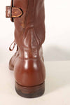 1940's U.S. Army M40 Cavalry Long Boots, 3 buckles, used.