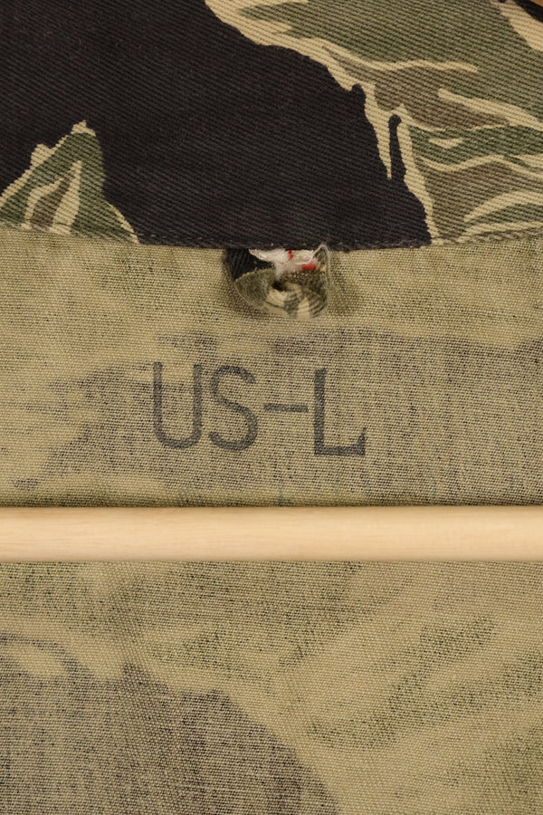 Real Okinawa Tiger early jacket US-L size, mainland sewing, faded, rare size, good condition.