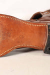 1940's U.S. Army M40 Cavalry Long Boots, 3 buckles, used.