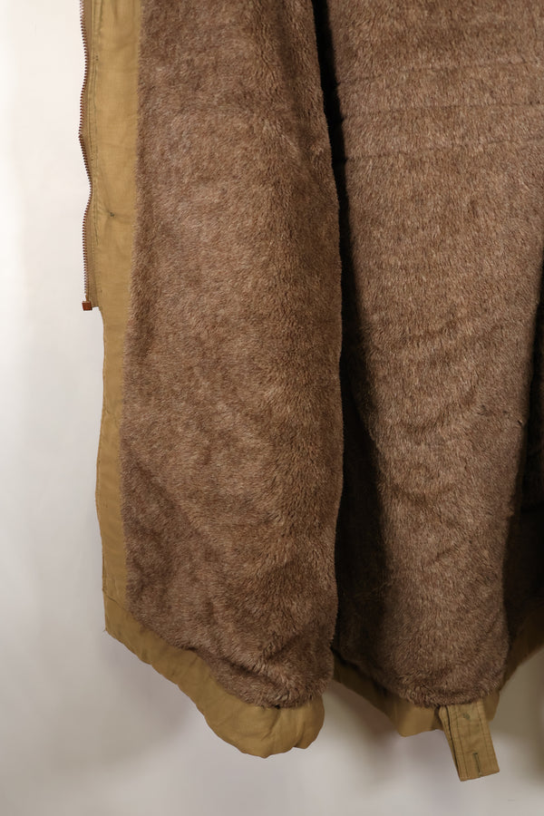 1940s, WWII, U.S. Navy, N-1 Deck Coat, Hooded Jacket, Faded, Stenciled, Used