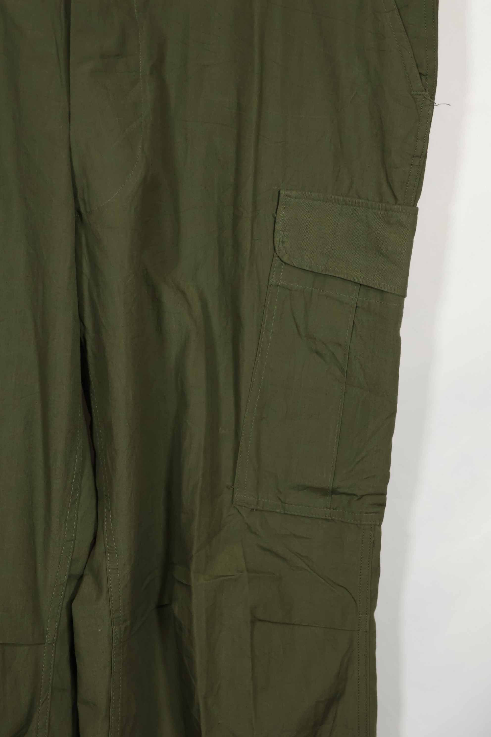 1966-1967 Deadstock 3rd Model Jungle Fatigue Pants, size XL