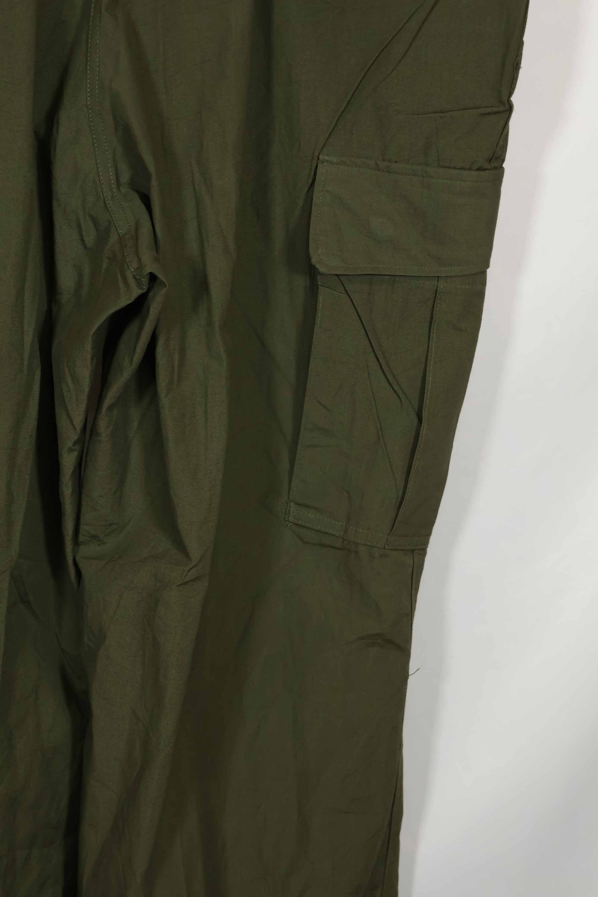 1966-1967 Deadstock 3rd Model Jungle Fatigue Pants, size XL