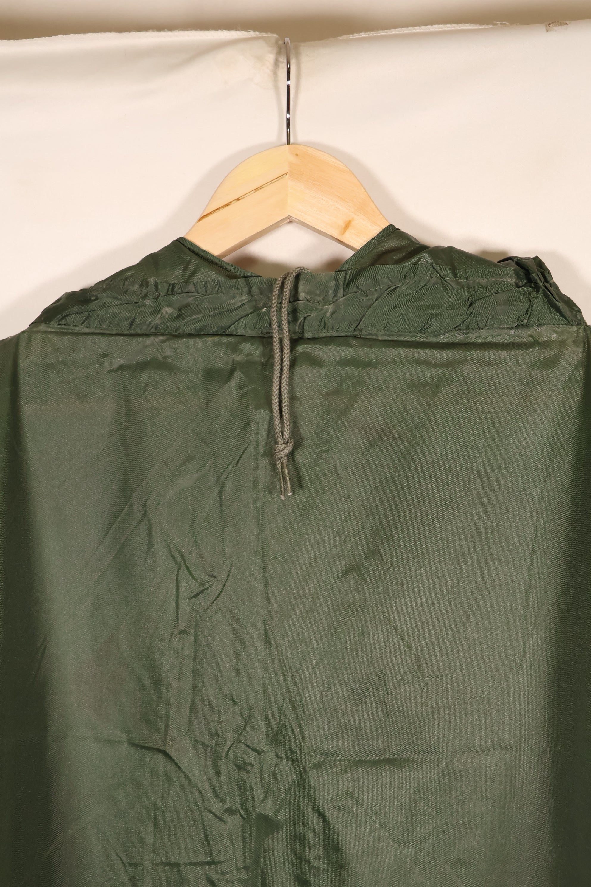 1967 Contract, Manufactured by Okinawa CISO, INDIGENOUS Rain Poncho, DAJ Contract Number, Rare Item Made in Japan