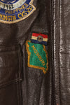 Late 1940s  55J14  U.S. Navy  G-1  Flight Jacket  Very early model  With patches  Rare item