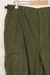 1967 Contract 3rd Model Non Ripstop Jungle Fatigue Pants L-L Used