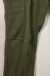 1967 Contract 3rd Model Non Ripstop Jungle Fatigue Pants L-L Used