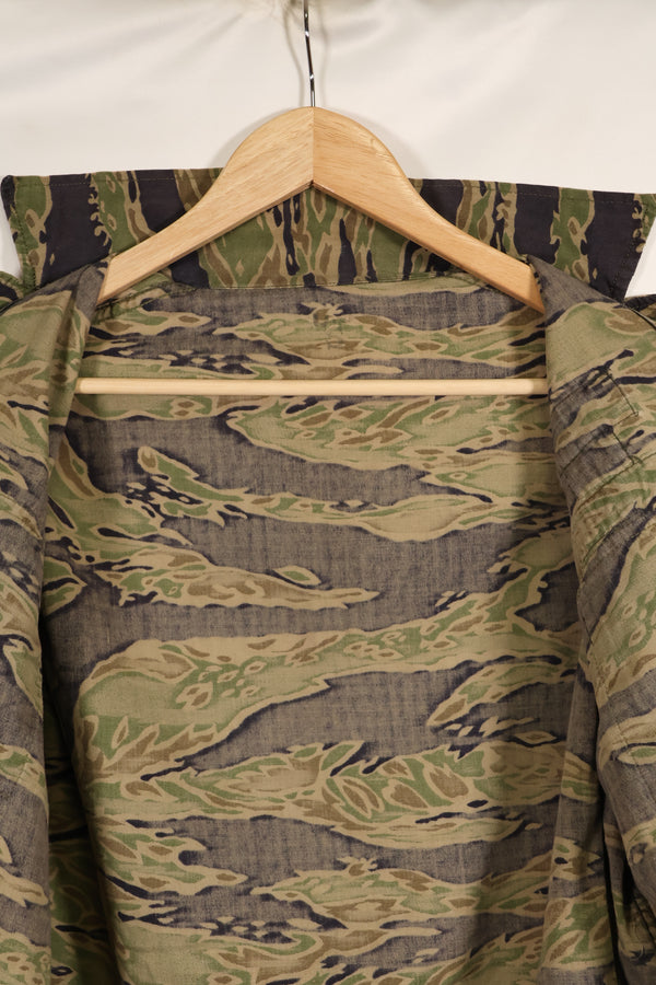 Real Late War Pattern US-Size Tiger Stripe Shirt with 173rd Airborne Brigade Patch