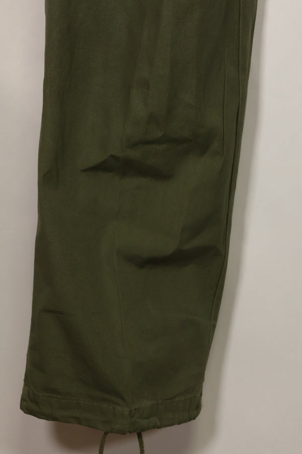 1967 Contract 3rd Model Non Ripstop Jungle Fatigue Pants L-L Used