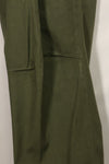 1967 Contract 3rd Model Non Ripstop Jungle Fatigue Pants L-L Used