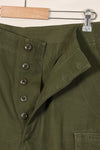 1967 Contract 3rd Model Non Ripstop Jungle Fatigue Pants L-L Used