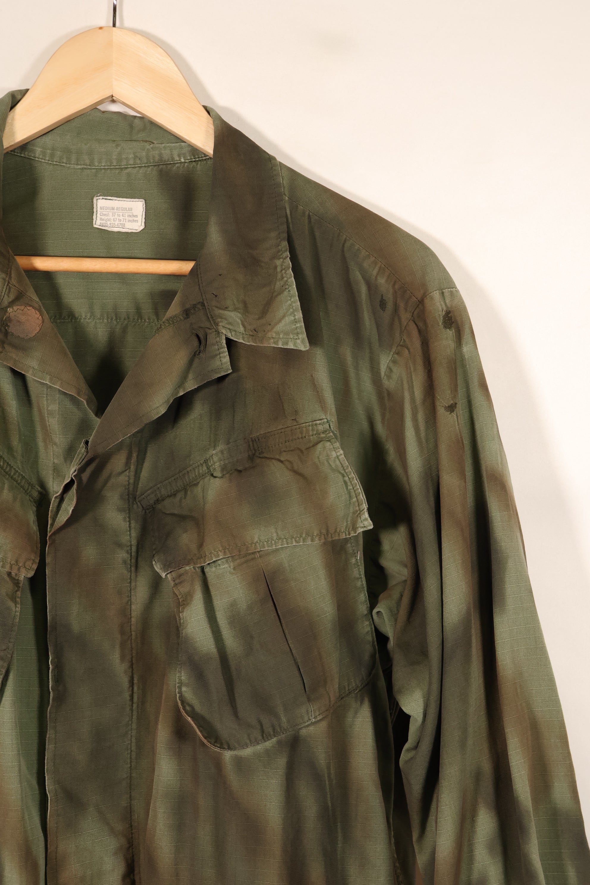 1969 Contract, M-R, Based on Authentic Jacket, MACV SOG, Spray-Painted Jacket, Replica, Manufactured by MILITARIA 1911, Used