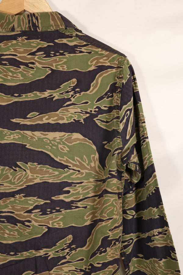 Real Late War Pattern US-Size Tiger Stripe Shirt with 173rd Airborne Brigade Patch