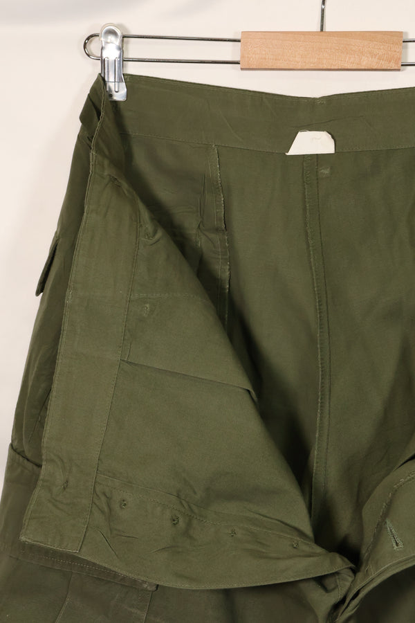 1967 Contract 3rd Model Non Ripstop Jungle Fatigue Pants L-L Used