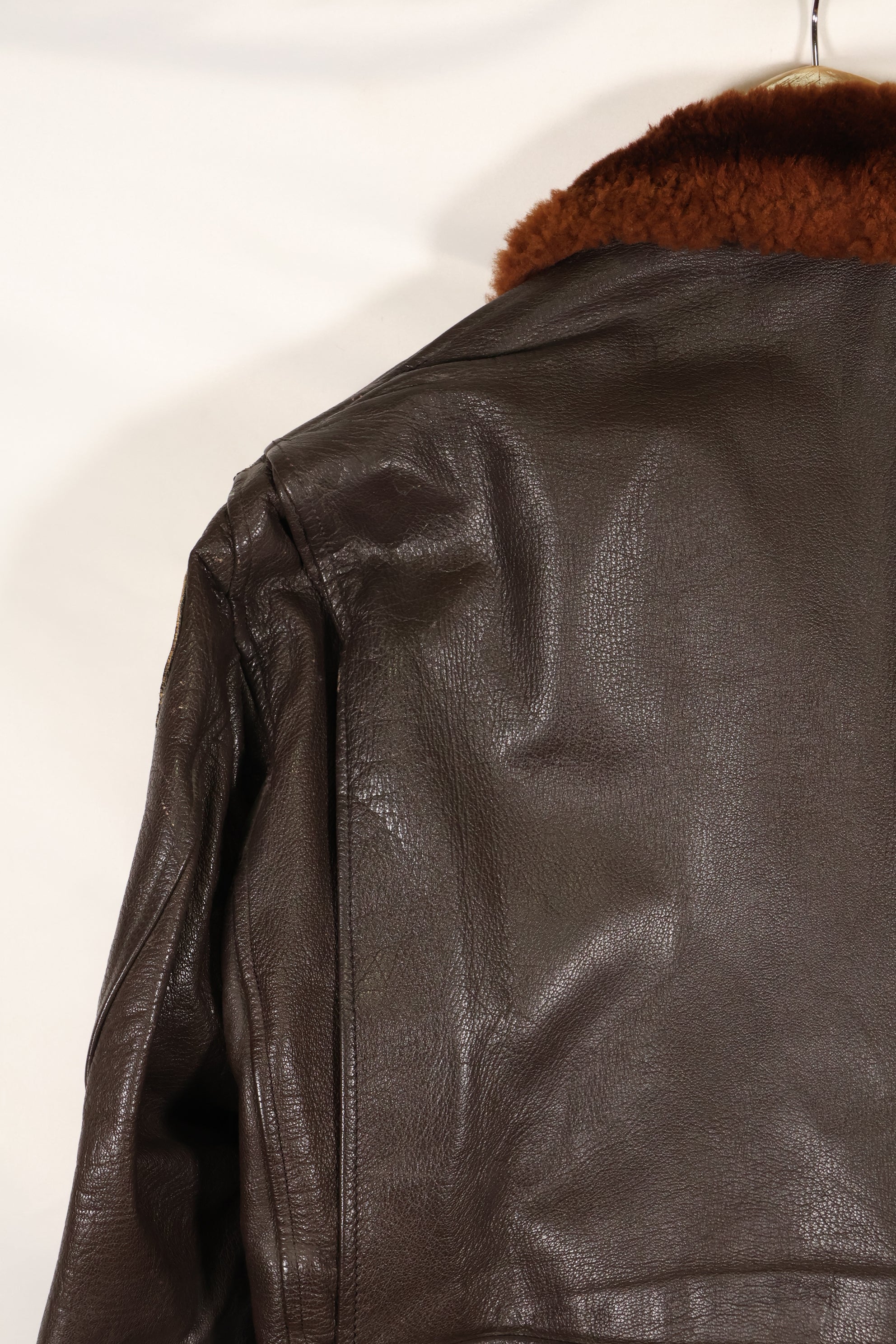 Late 1940s  55J14  U.S. Navy  G-1  Flight Jacket  Very early model  With patches  Rare item