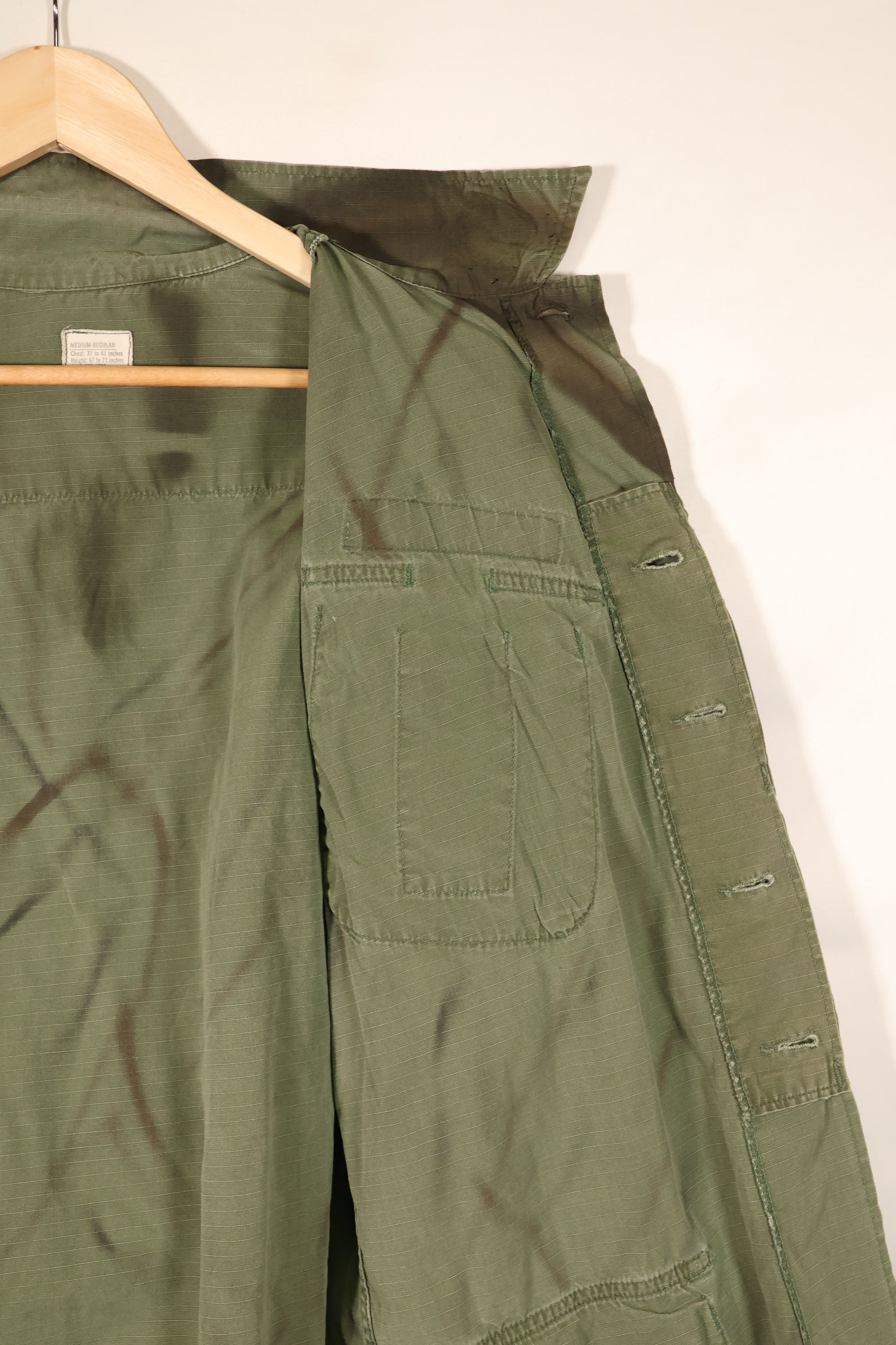 1969 Contract, M-R, Based on Authentic Jacket, MACV SOG, Spray-Painted Jacket, Replica, Manufactured by MILITARIA 1911, Used