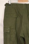 1967 Contract 3rd Model Non Ripstop Jungle Fatigue Pants L-L Used