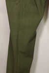 1967 Contract 3rd Model Non Ripstop Jungle Fatigue Pants L-L Used