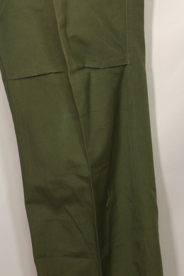 1967 Contract 3rd Model Non Ripstop Jungle Fatigue Pants L-L Used B