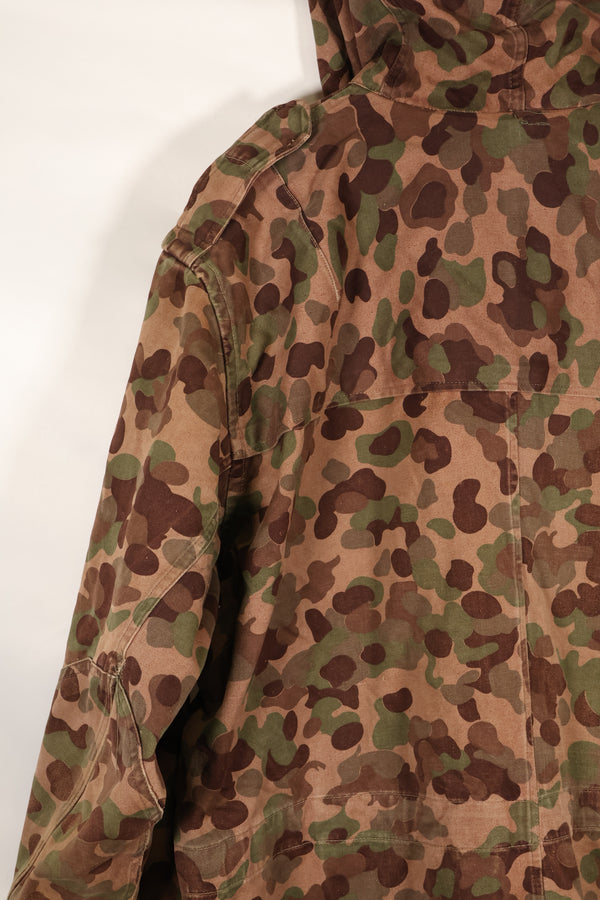 1960s–70s: M57 Austrian Army P-Pattern Camouflage Hoodie, Used, Size B