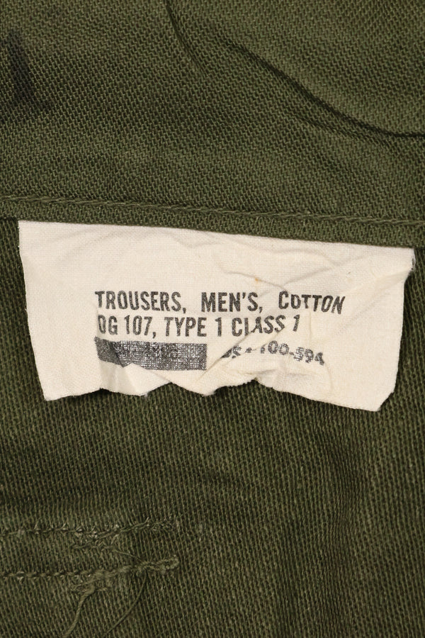 1960's Deadstock OG-107 Utility Pants Baker Pants 42 x 31 Never used