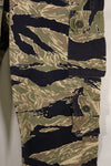 Real Okinawa Tiger Pattern Tiger Stripe Pants with alterations US Cut US-S Used