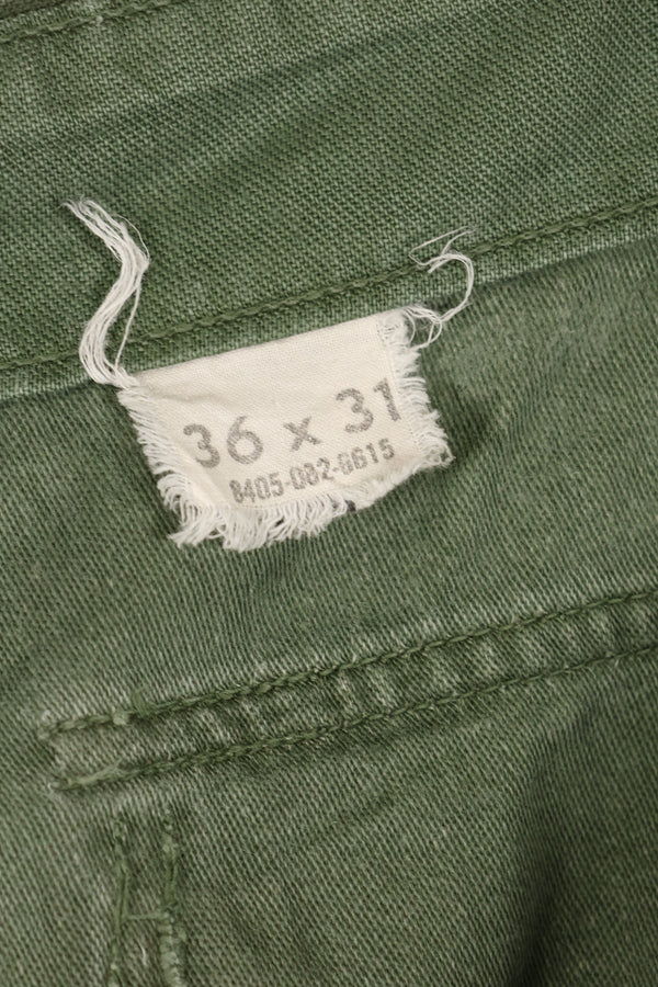 1960年代中頃　36x31　OG-107 ユーティリティパンツ　TYPE III　ベイカーパンツ　中古品