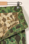 1960s-70s Korean Army Frogskin Camouflage Pants Baker Pants Cut Used B