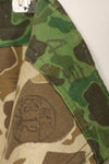 1960s-70s Korean Army Frogskin Camouflage Pants Baker Pants Cut Used B