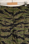 Actual Late War Pattern Presumed US-M Tiger Stripe Pants, almost unused, with name