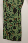 1960s-70s Korean military frogskin camouflage pants, baker pants cut, used C