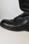 1960's West German Police Riding Boots, Scuffed, Used.