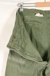 Mid-1960s, 36x31, U.S. Army, OG-107 Utility Pants, Type I, Used