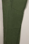 1967 Contract 3rd Model Non Ripstop Jungle Fatigue Pants, L-S, Repaired, Used, B