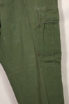 1967 Contract 3rd Model Non Ripstop Jungle Fatigue Pants, L-S, Repaired, Used, B